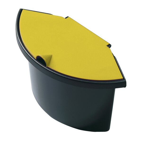 helit Corbeille à papier the german, 18 litres, PE, bleu