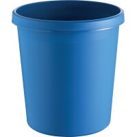helit Corbeille à papier the german, 18 litres, PE, bleu