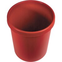 helit Papierkorb "the german", 18 Liter, PE, lichtgrau