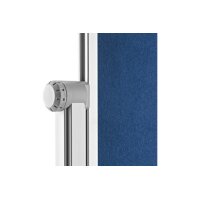 MAGNETOPLAN Design-Moderatorentafel Filz 1151303 blau, klappbar 1200x1500mm