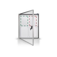 MAGNETOPLAN Schaukasten CC 900x780x65mm 1214100 Outdoor, magnetisch 6x A4