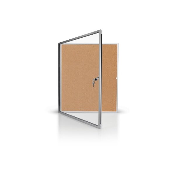 MAGNETOPLAN Schaukasten SP 1120x1085x40mm 1215324 Indoor, Kork 12x A4