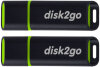 DISK2GO USB-Stick passion 2.0 16GB 30006572 USB 2.0 double pack