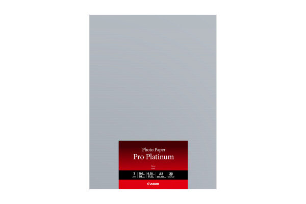 CANON Pro Platinum Photo Paper A2 PT101A2 InkJet glossy 300g 20 feuilles