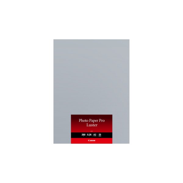 CANON Photo Paper Pro Luster A2 LU101A2 InkJet 260g 25 Blatt
