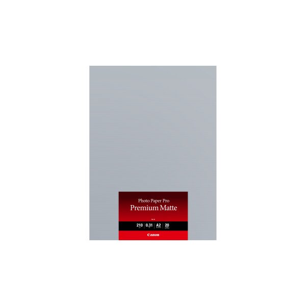 CANON Premium Matte Photo Paper A2 PM101A2 InkJet 210g 20 Blatt