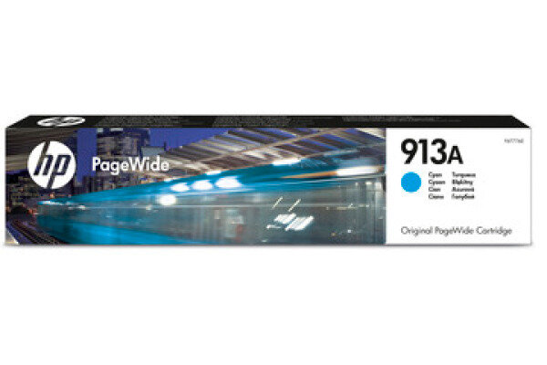 HP PW-Cartridge 913A cyan F6T77AE PageWide Pro 352/452 3000 p.
