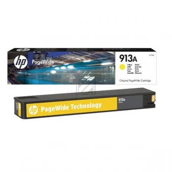 HP PW-Cartridge 913A yellow F6T79AE PageWide Pro 352/452 3000 p.