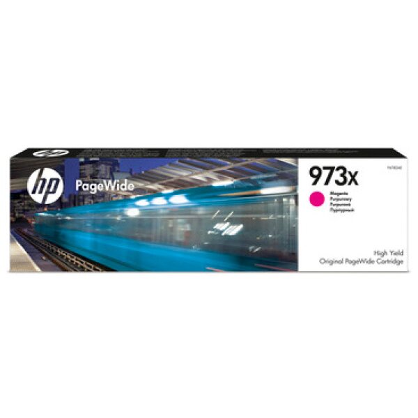 HP PW-Cartridge 973X magenta F6T82AE PageWide Pro 452/477 7000 p.
