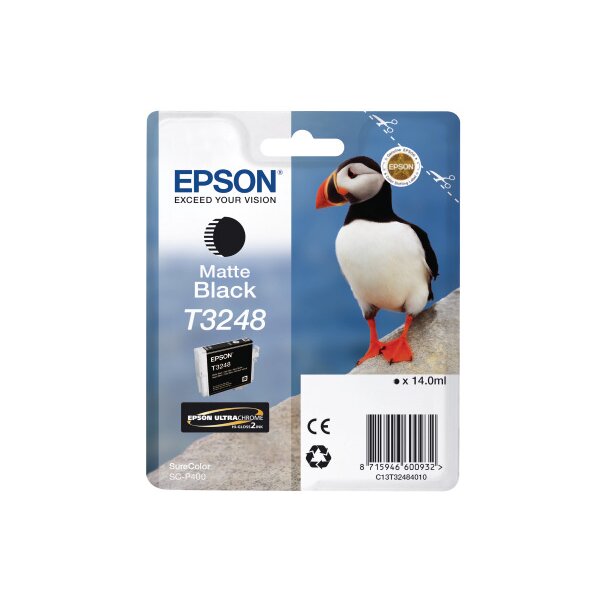 EPSON Cart. dencre matte noir T324840 SureColor SC-P400 14ml