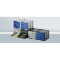 STYRO Module de classem. styrowave 248-8500.88 gris/gris 4 tiroirs