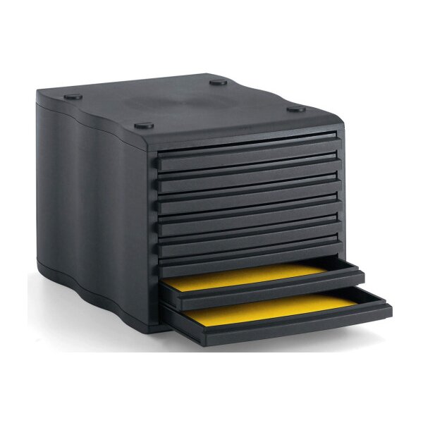 STYRO Module de classem. styrowave 248-8550.99 noir 8 tiroirs