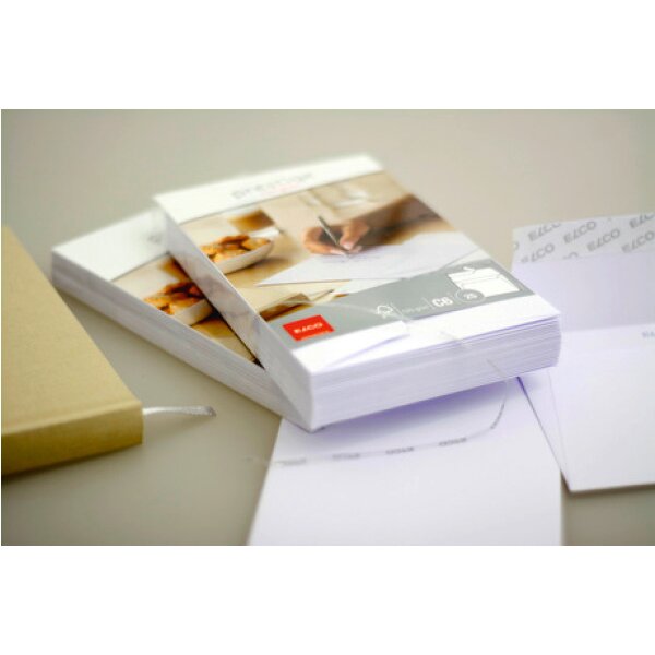 ELCO Enveloppe Prestige C6 42686 120g,blanc,s/fênetre 250 pcs.