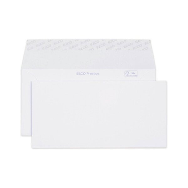 ELCO Couvert Prestige C5/6 42786 120g,weiss,o/Fenster 250 Stück