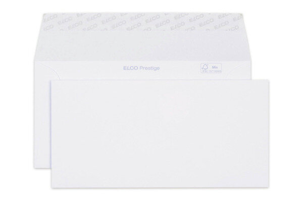 ELCO Enveloppe Prestige C5/6 42786 120g,blanc,s/fênetre 250 pcs.