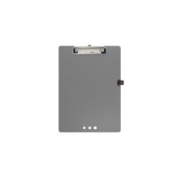 AURORA Klemmbrett A4 19011 grau Kunststoff hoch
