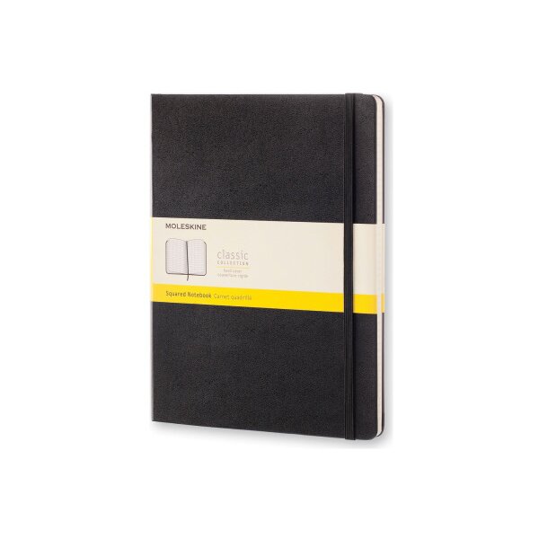 MOLESKINE Carnet XL 895292 quadrillé noir