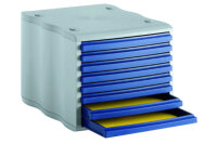 STYRO Set tiroirs gris/bleu 248855038 8 comp.
