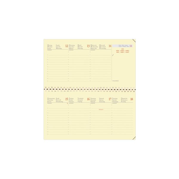 CONCEPTUM Notizbuch 213x295x20mm CO110 blanko schwarz