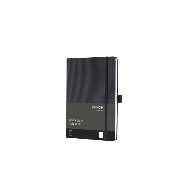 CONCEPTUM Carnet 148x213x20mm CO120 blanco noir