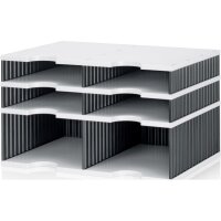 STYRO Schubladenbox Duo grau/schwarz 268-2022211.98 6...