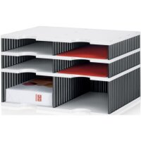 STYRO Schubladenbox Duo grau/schwarz 268-2022211.98 6...