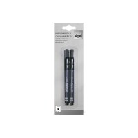 SIGEL Kreidemarker 1-2mm BA177 schwarz 2 Stück