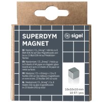 sigel Aimant néodyme cube Strong C5, set de 10,...