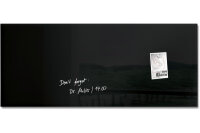SIGEL Glass Aimantboard GL240 noir 1300x550x15mm