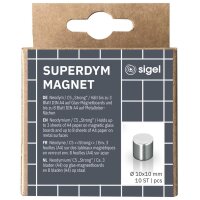 sigel Neodym-Design-Magnete Zylinder "Strong"...