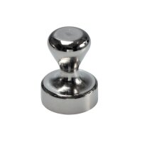BEREC Griffmagnet Metall 12mm GM12S.56 vernickelt 2...