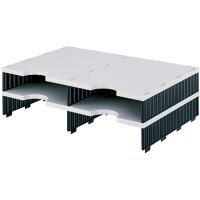 STYRO Styrodoc duo modules supp. 268-12021.98 noir/gris 4...