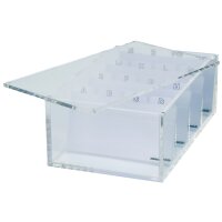 MAUL Acryl Visitenkartenbox, glasklar, inkl. A-Z Register