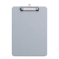 MAUL Porte-bloc en plastique, A4, bleu, avec pince