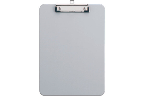 MAUL Schreibplatte Kunststoff A4 2340582 mit Bügelklemme, grau