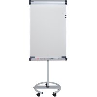 MAUL Chevalet de conférence, pied rond, gris