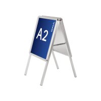 MAUL Plakatständer, DIN A0 - 825 x 1.173 mm, 2...