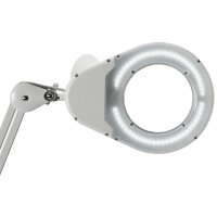 MAUL LED-Lupenleuchte MAULviso, Klemmfuss, schwarz