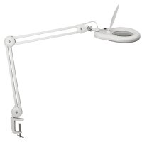 MAUL LED-Lupenleuchte MAULviso, Klemmfuss, schwarz