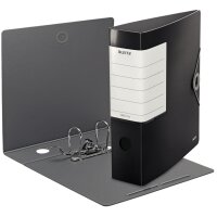 LEITZ Classeur Solide, 180 degrés, 82 mm, rouge clair