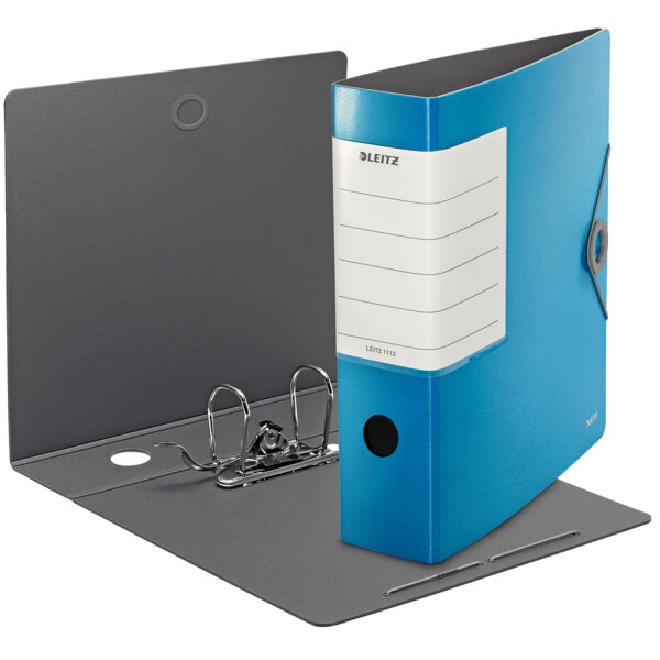LEITZ Classeur Solide, 180 degrés, 82 mm, vert clair
