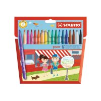 STABILO Fasermaler Power 280/1801 Etui 18 Stück