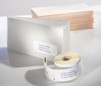 AVERY Zweckform Etiquettes en rouleau, 89 x 28 mm, blanc