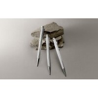CARAN DACHE Kugelschreiber Ecridor Chevron 890.286 silber