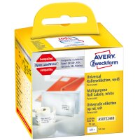AVERY Zweckform Ordner-Rollenetiketten, 190 x 59 mm, weiss