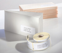 AVERY Zweckform Etiquettes en rouleau, 54 x 25 mm, blanc