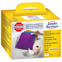 AVERY Zweckform Etiquettes en rouleau, 57 x 32 mm, blanc