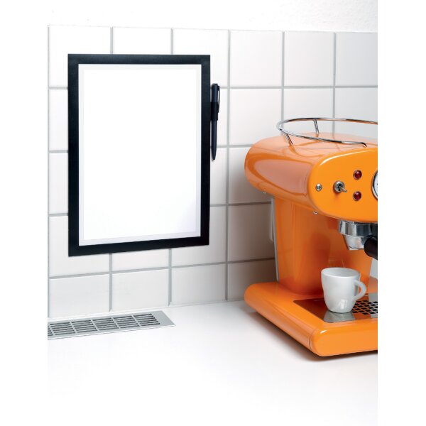 DURABLE Magnetrahmen DURAFRAME NOTE, DIN A4, schwarz
