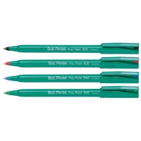 Pentel Stylo roller Ball Pentel R50, Recycology, rouge