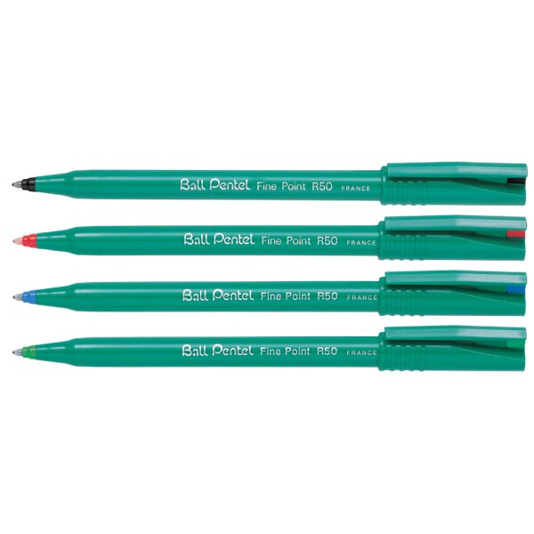 Pentel Tintenroller Ball Pentel R50, grün - Recycology